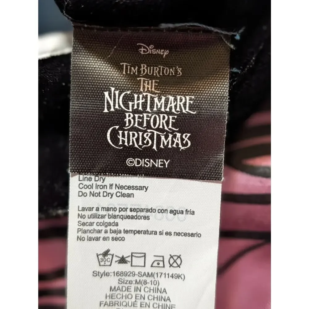 Disney The Nightmare Before Christmas Girls M 8-10 Sally Halloween Costume Dress - Picture 4 of 7